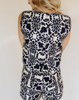 Navy & Ivory Lulu Top