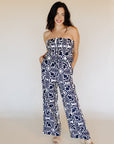 Navy & Ivory Lulu Jumpsuit