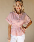 Red Kami Blouse