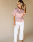 Red Kami Blouse