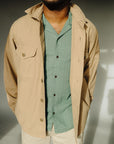 Gray Khaki Field Jac-Shirt