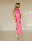 Fuschia Gabrielle Dress