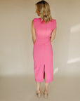 Fuschia Gabrielle Dress