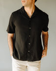 Black Wash Alan Solid Shirt