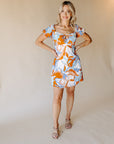 Cream Bask In Capri Mini Dress