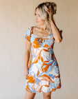 Cream Bask In Capri Mini Dress