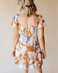 Cream Bask In Capri Mini Dress