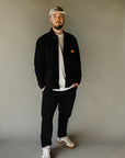 Black Canvas Chore Shirt