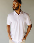 Lilac Summer Vines SS Movement Pique Polo