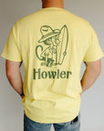 Chartreuse Cotton Pocket T-Shirt