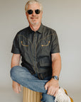Antique Black Broncbuster Snapshirt
