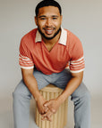 Marsala Varsity Rib Polo