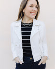 White Kelsie Jacket