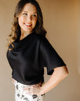 Black Carolina Top