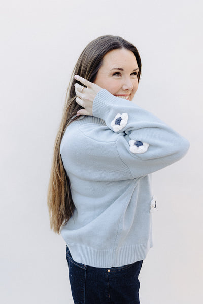 Baby Blue Mariella Sweater