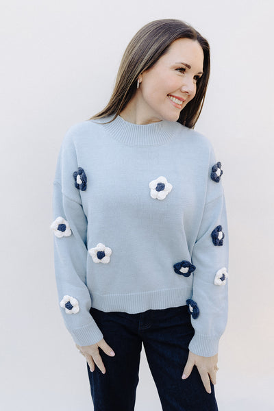 Baby Blue Mariella Sweater