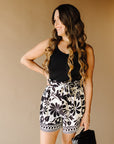 Black Paris Shorts