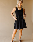 Black Leah Mini Dress