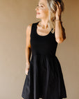 Black Leah Mini Dress