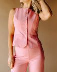 Pink Brita High Waist Pants