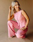 Pink Brita High Waist Pants