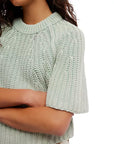 Cameo Green Amy Sweater Tee