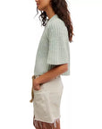 Cameo Green Amy Sweater Tee