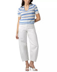 Blue Sandy Toes Combo Top