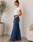 Sunny Meg High Rise Wide Leg Patch