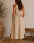 Latte Linda Dress