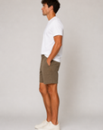 Taupe Comfort Terry Utility Short