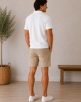White Levine Short Sleeve Shirt