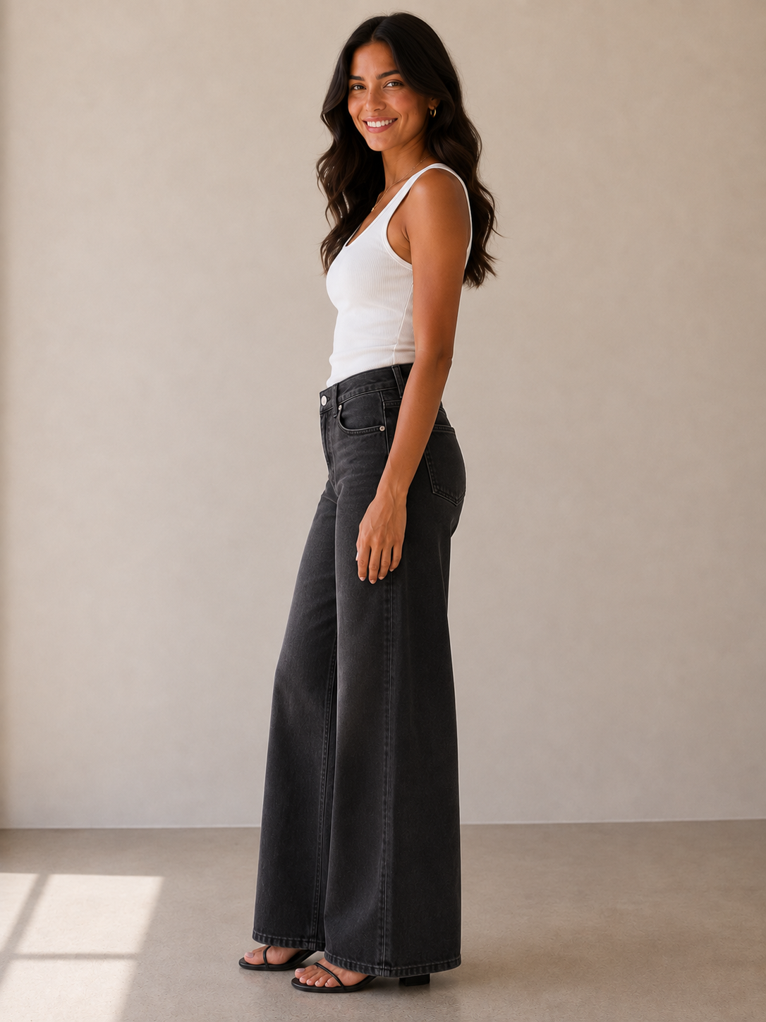 Definitely Meg High Rise Wide Leg