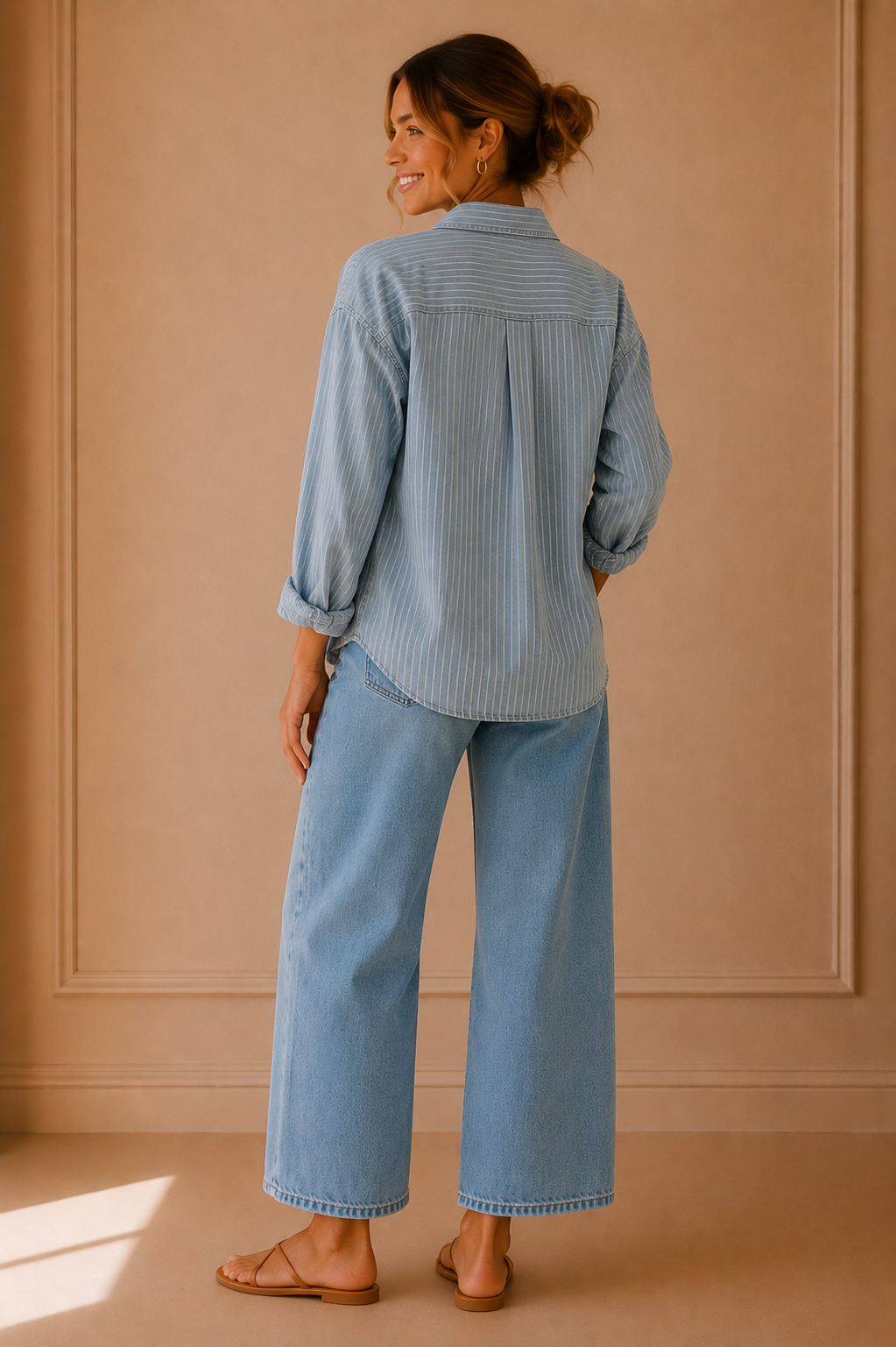 Multi Pinstripe Helena Shirt