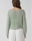 Washed Sage Sweater