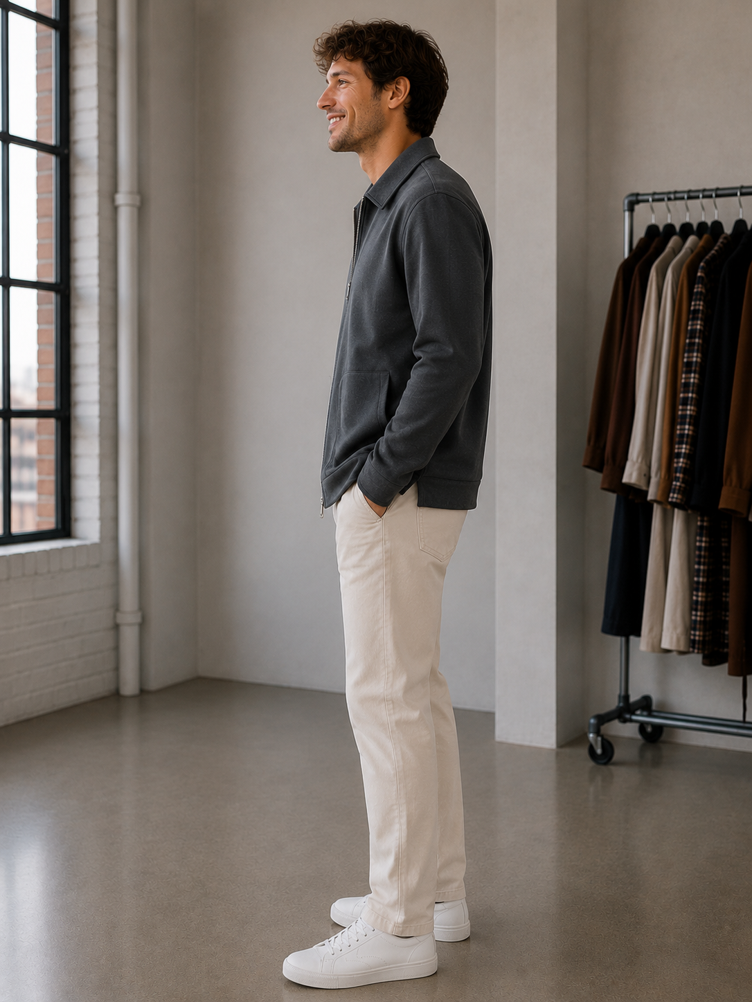 Navy Shael Jacket