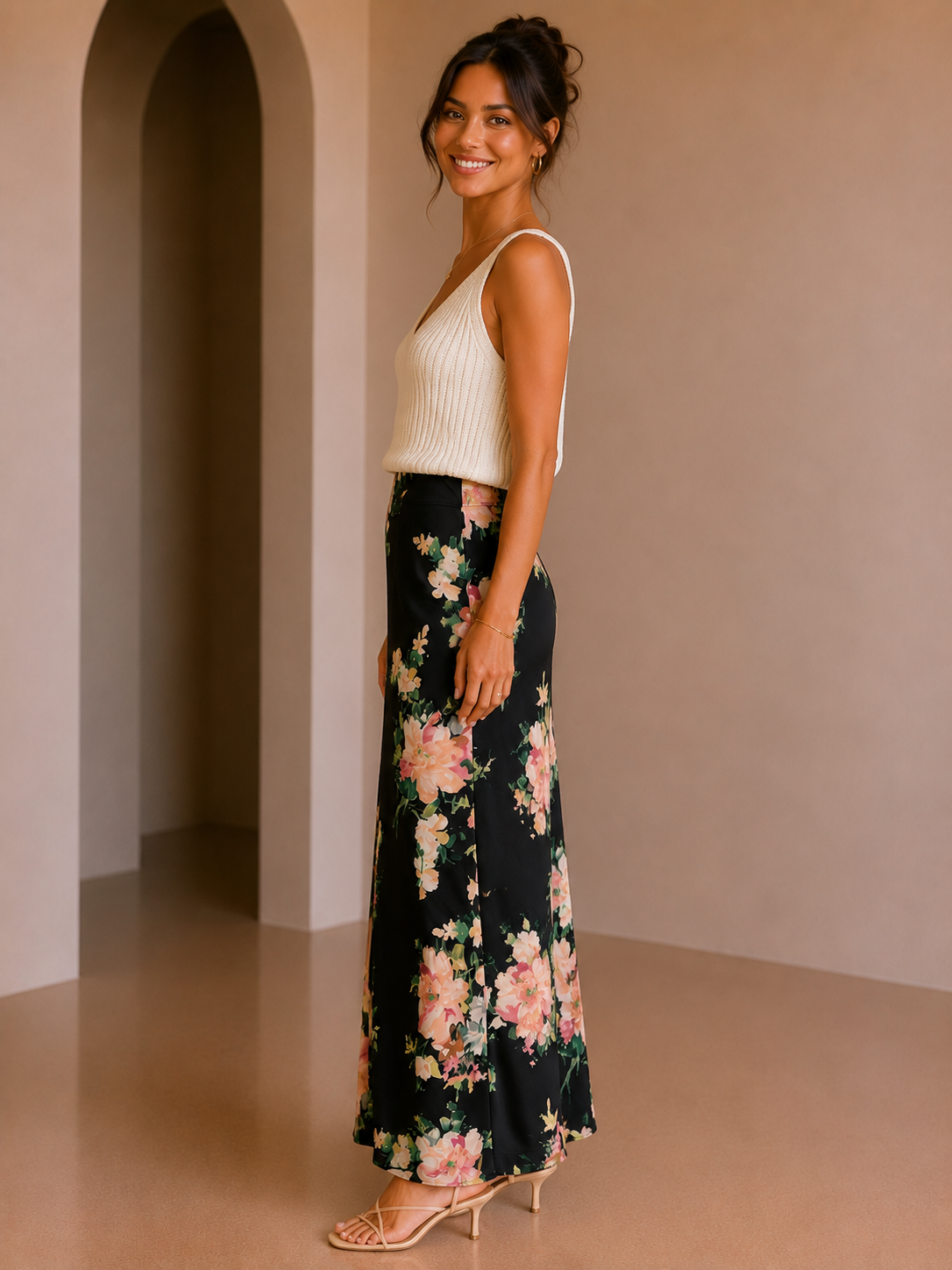 Velman Floral Skirt