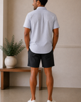 White Arcos Short Sleeve Top