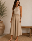 Latte Linda Dress