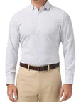 Passion Purple Multi Diamond Leeward LS Dress Shirt