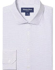 Passion Purple Multi Diamond Leeward LS Dress Shirt