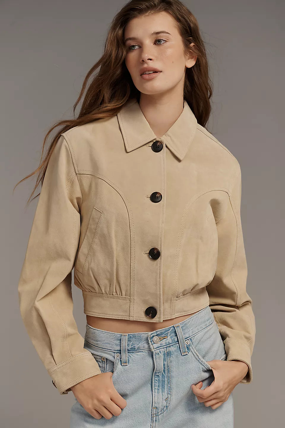 Khaki Morning Latte Jacket