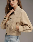 Khaki Morning Latte Jacket