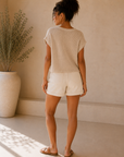 Cream Samantha Sweater