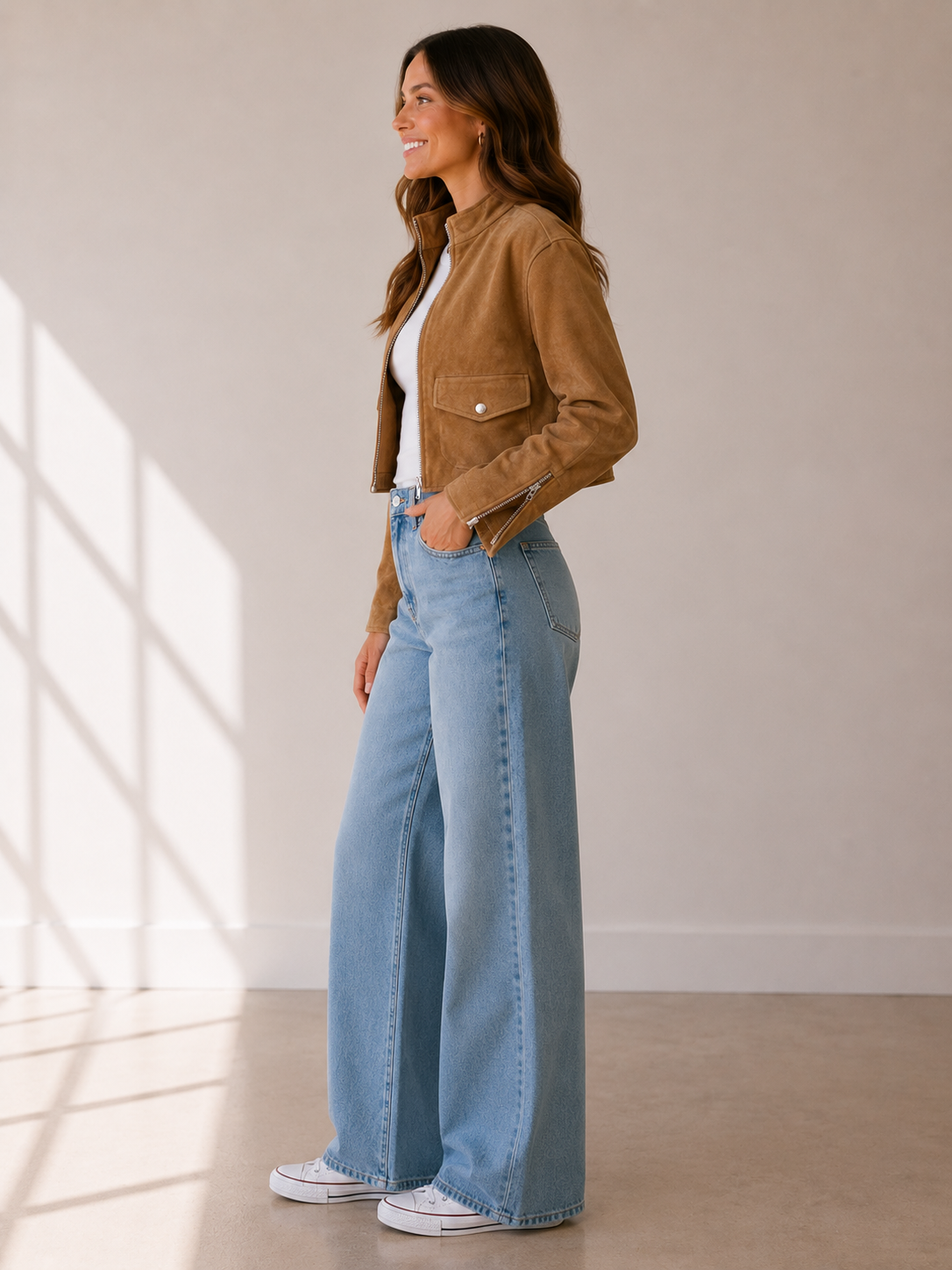 Candle Glow Beige Sheila Jacket