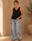 Black Annicka Top