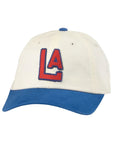 Ivory & Deep Royal Los Angeles Archive Hat