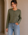 Green Alexis Sweater