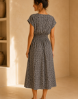 Eclipse Sanna Iris Floral Midi Dress