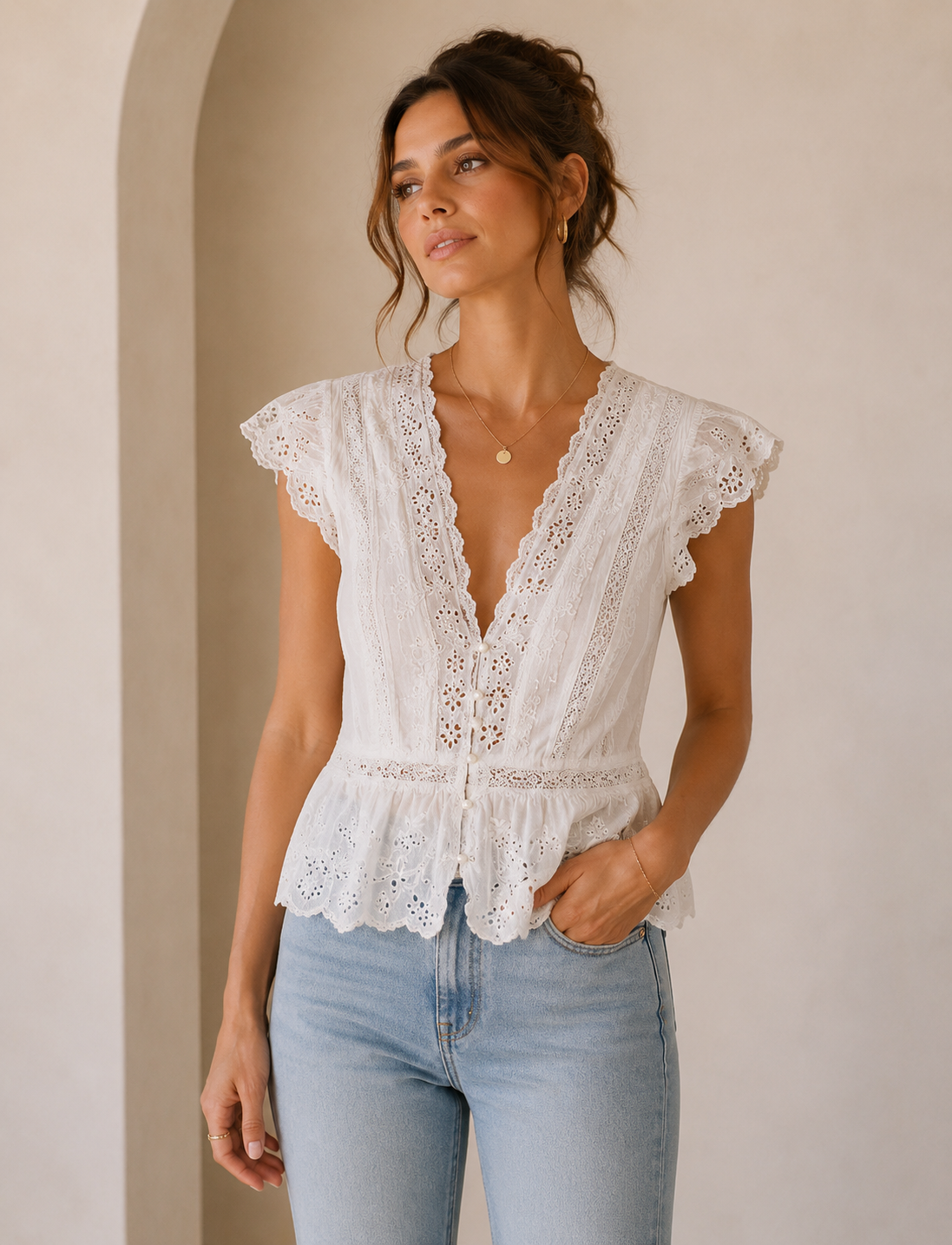 Ivory Day Dreamer Top